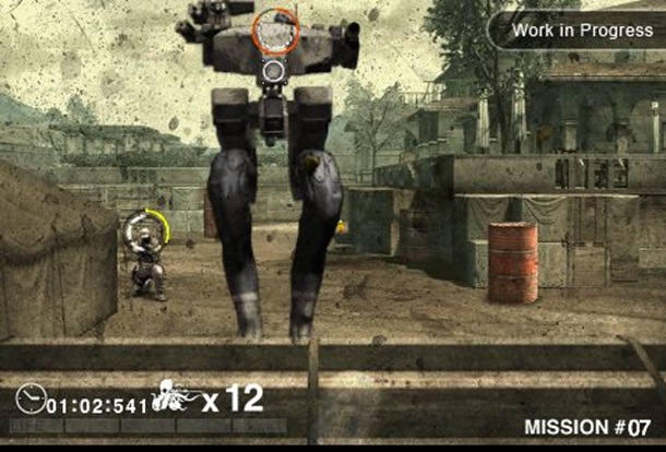 Screenshot de Metal Gear Solid Touch
