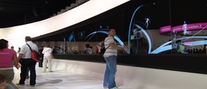 Un &eacute;norme mur Tactile Multi-Touch Interactif [IFA 09]