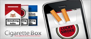 Transformez votre iPhone/iPod Touch en paquet de cigarettes