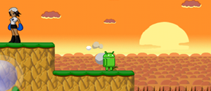Replica Island, le robot Android héros d’un jeu de plateforme 2D