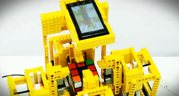 ARM Powered Android LEGO Rubik's Speedcuber