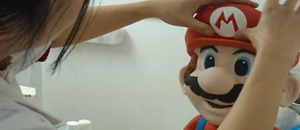 Un gateau Super Mario en guise de dessert pour Geek
