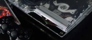 Un CaseMod transparent pour la PS3 Slim