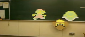 Quand Mario reprend le chemin de l’école en Stop-Motion