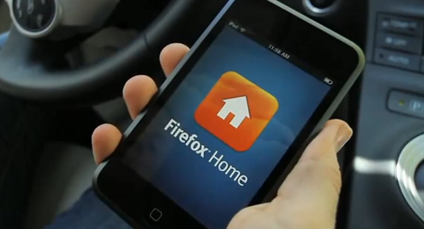 iphone firefox home