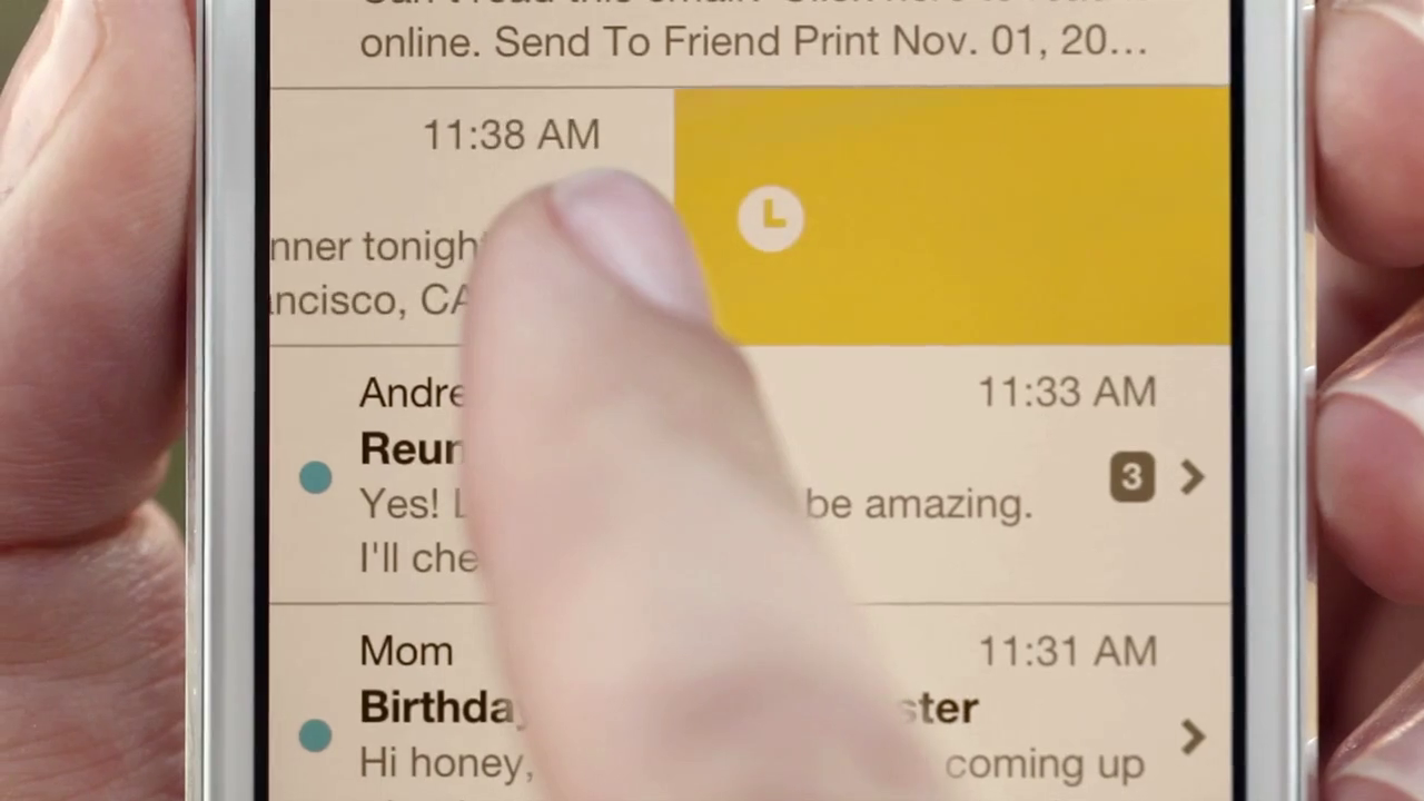MailBox pour iPhone Une application mail aux allures de gestionnaire