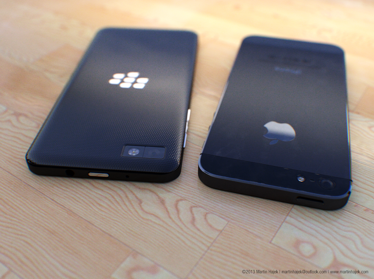 Blackberry Z10 vs iPhone 5S