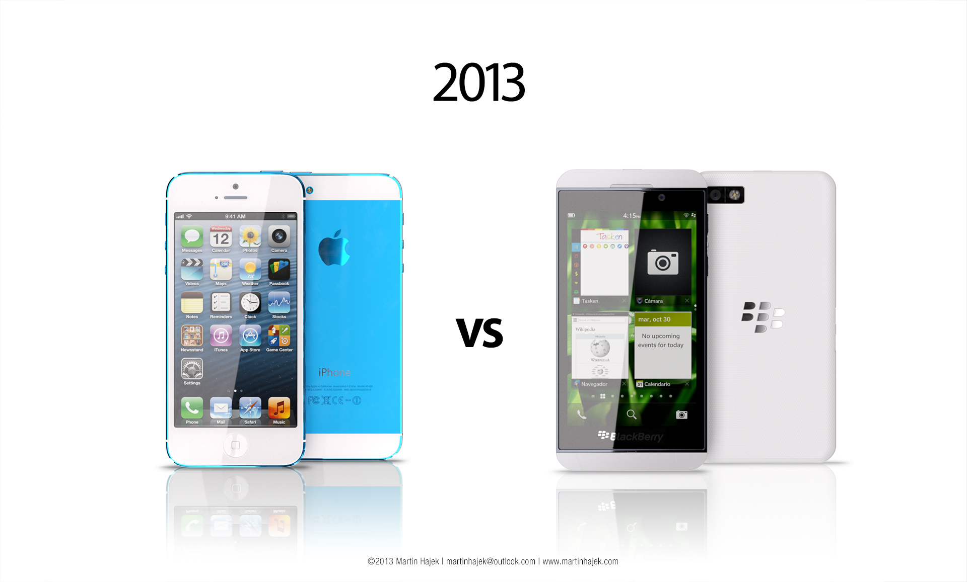 Blackberry Z10 vs iPhone 5S