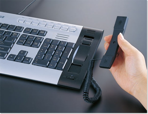 Buffalo-keyboard-with-Skype-phone