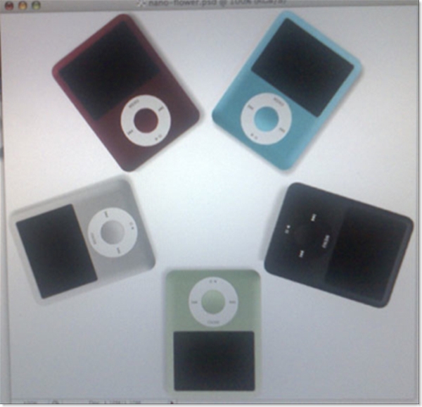 premières images du nouvel ipod Nano