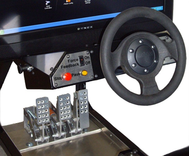 BlueTiger Steering & Pedals