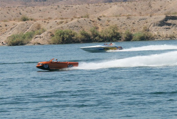 Python-and-White-Boat