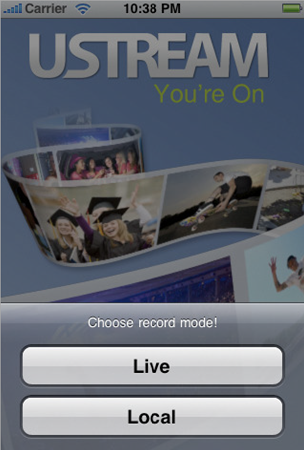 ustream iphone