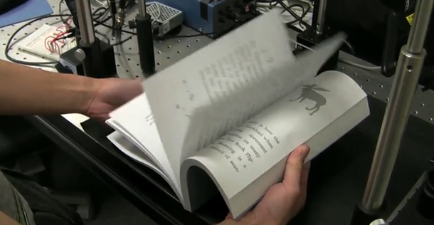 flipping book scanner