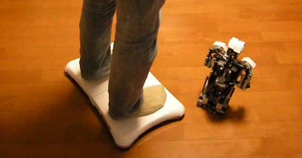 lego wii balance board robot