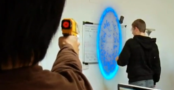 real life portal gun