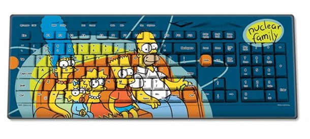 clavier simpsons