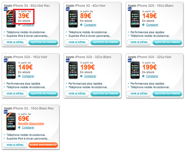iphone bouygues