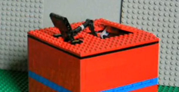 lego most useless machine