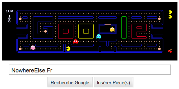 logo google pacman