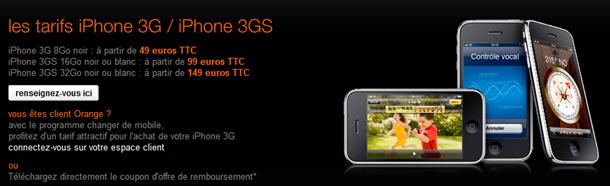 promo iphone 3G-3Gs