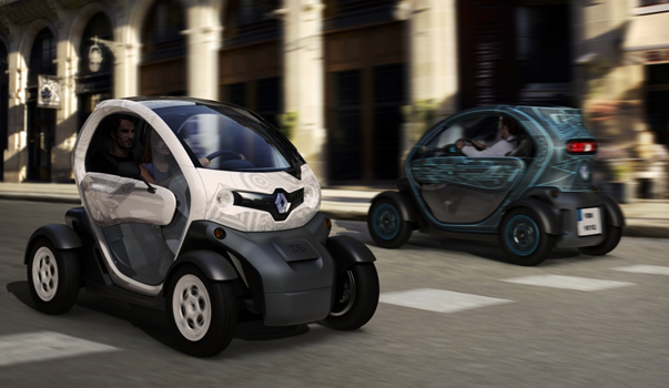 Photo de Renault présente Twizy, sa petite voiture citadine 100% électrique