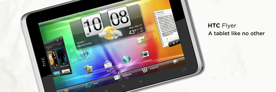Photo de Présentation vidéo officielle de la tablette HTC Flyer