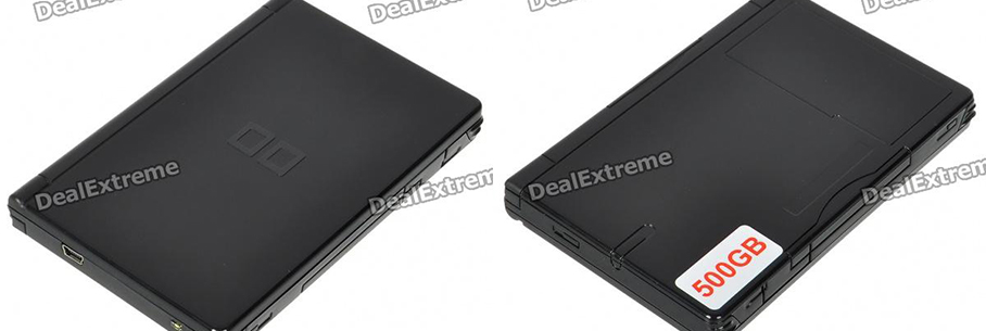 Photo de Un disque dur externe qui se prenait pour une console Nintendo DSi XL