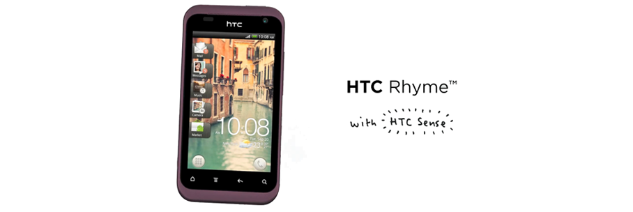 Photo de HTC Rhyme : le smartphone féminin
