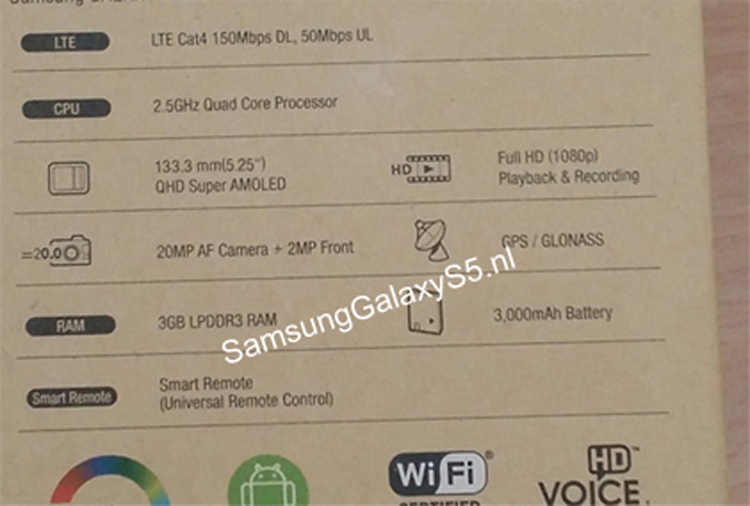 Boite-Galaxy-S5-Specs