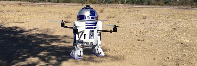 video-drone-robot-r2d2-star-wars