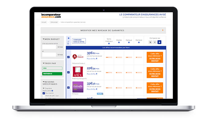 site-lecomparateurassurance-comparez-economisez-jusqua-30-moyenne-assurance