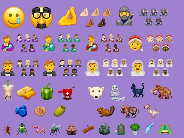 liste emoji 2020