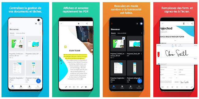 Adobe acrobat, une appli Android utile au quotidien