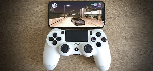 подключить контроллер ihpone ps4