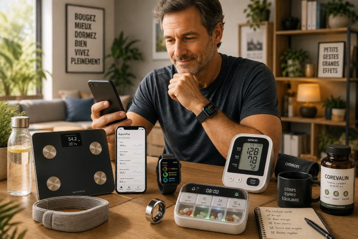 les objets connectés santé pour les plus de 40 ans
